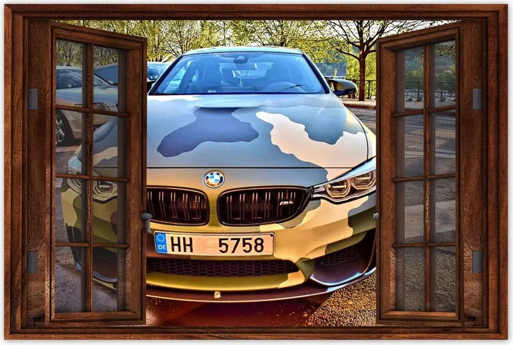 Poszter 60x40 Tengerkék Bmw M4