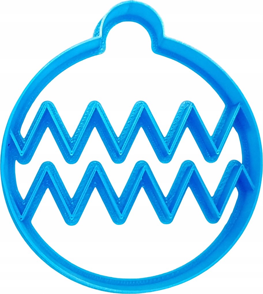 Karácsonyfadísz alakú tortaforma