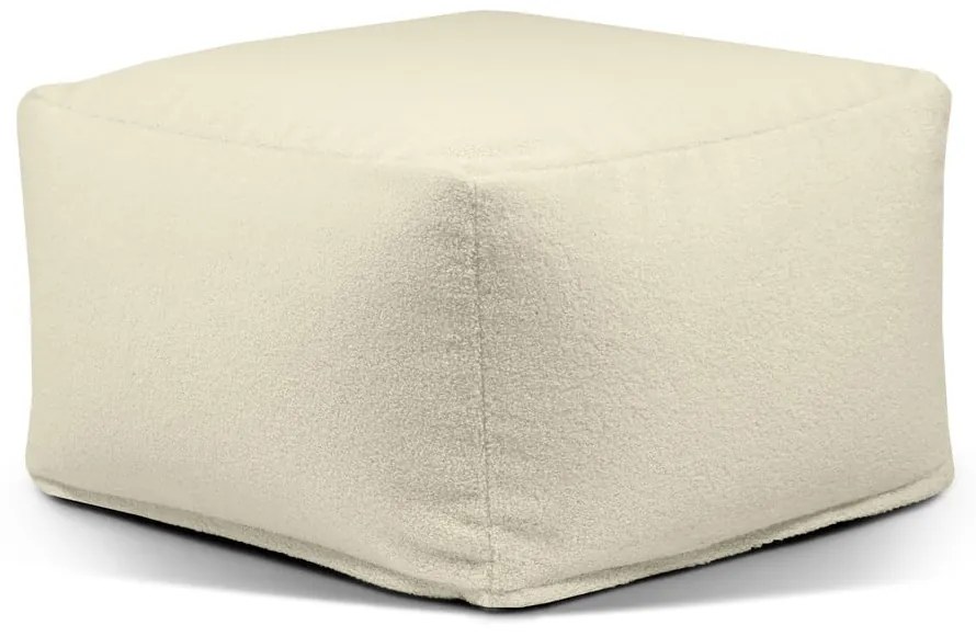 Barna buklé babzsákfotel Softbox MooG – SLOWDOWN