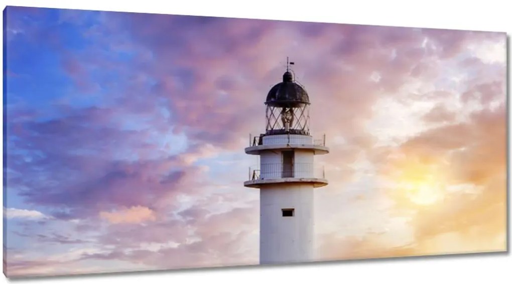 Vászonkép 115x55 Lámpás naplemente