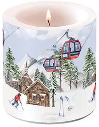 Síkuckó Karácsonyi átvilágítós gyertya kicsi