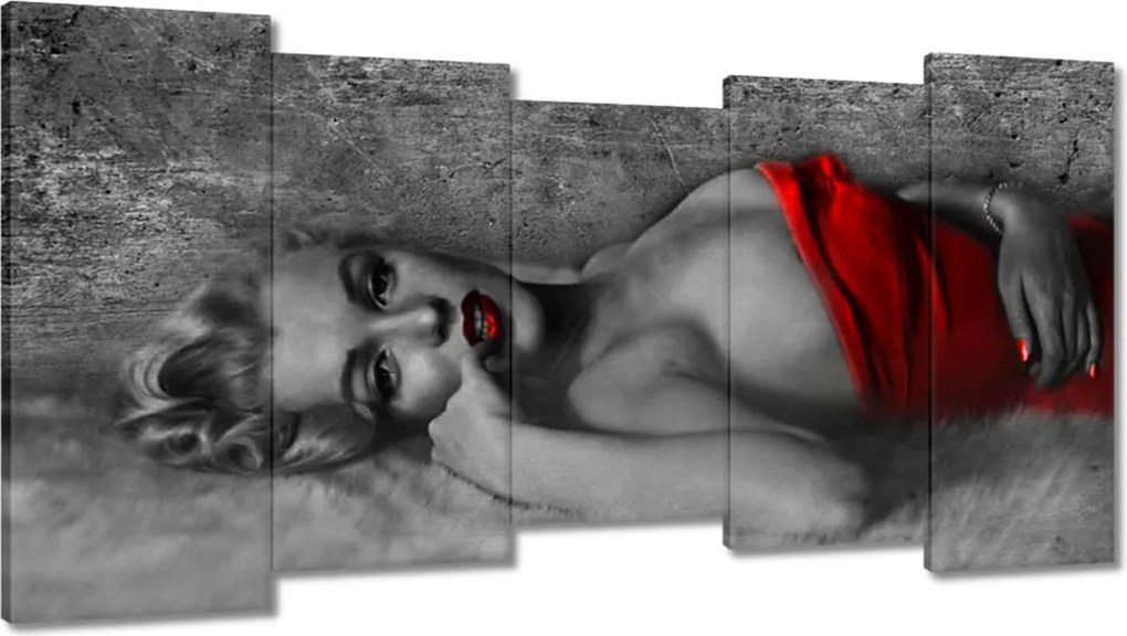 Vászonkép 150x80 Marilyn Monroe Ruha