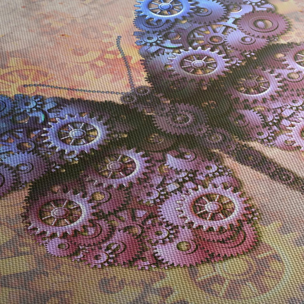 Kép - Steampunk pillangó (90x60 cm)