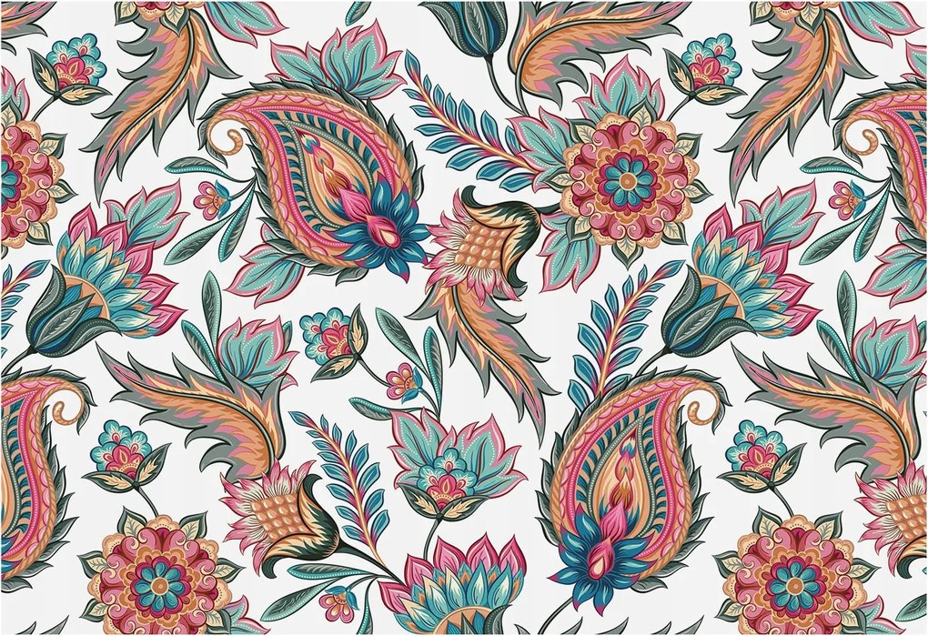 Flizelina fotótapéta Nappaliba és Hálószobába Keleti minta 152x104