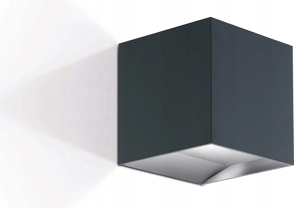 Kerti fali lámpa Eglo szürke és ezüst árnyalatok integrált Led fényforrás