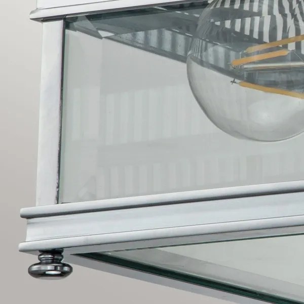 Elstead HOLBORN-F-PC - kültéri lámpatest HOLBORN 2xE27/60W/230V IP44 fényes króm