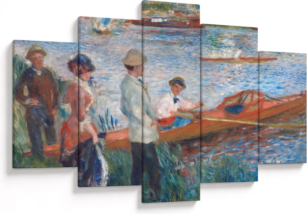Kép - Auguste Renoir, Oarsmen at Chatou, reprodukciók (150x105 cm)
