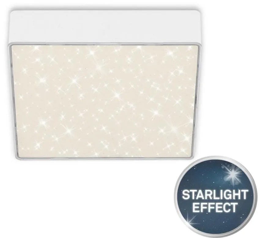 Briloner 7076-416 - LED Mennyezeti lámpa STAR SKY LED/11W/230V 15x15 cm fehér