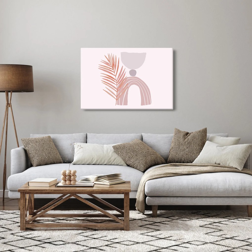 Kép - Lila minimalizmus N⁰1 (90x60 cm)