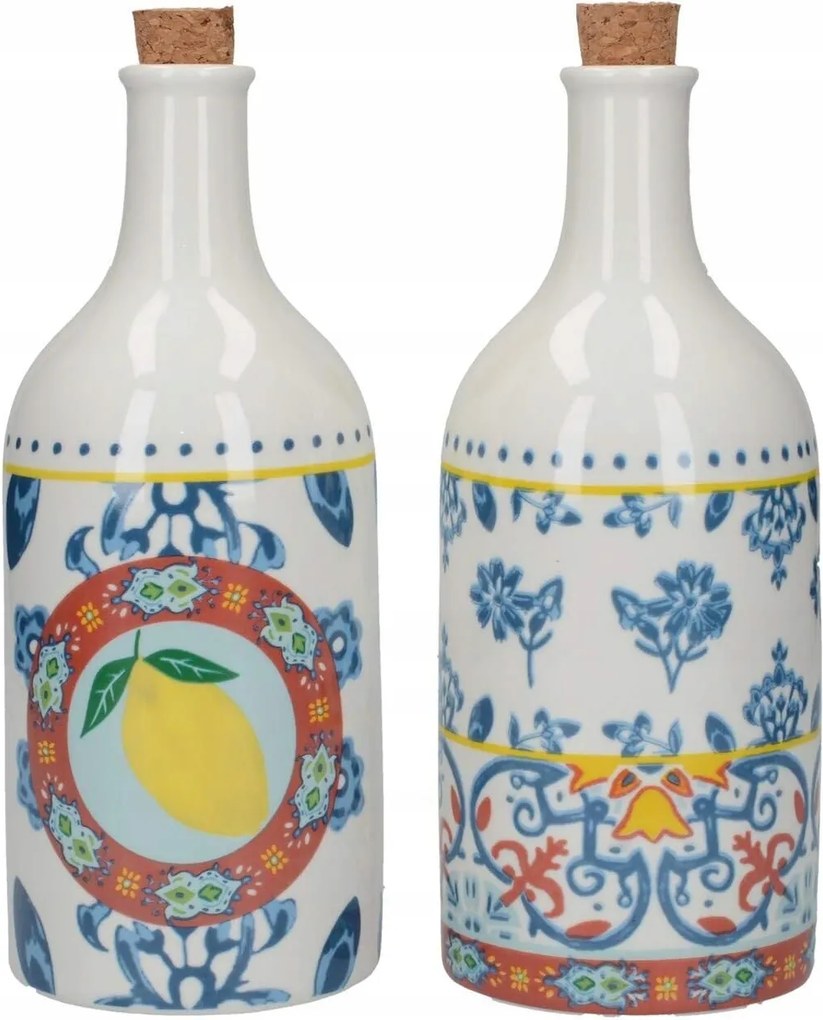 Ecet- és olajpalack szett, kerámia vintage 500 ml KitchenCraft World