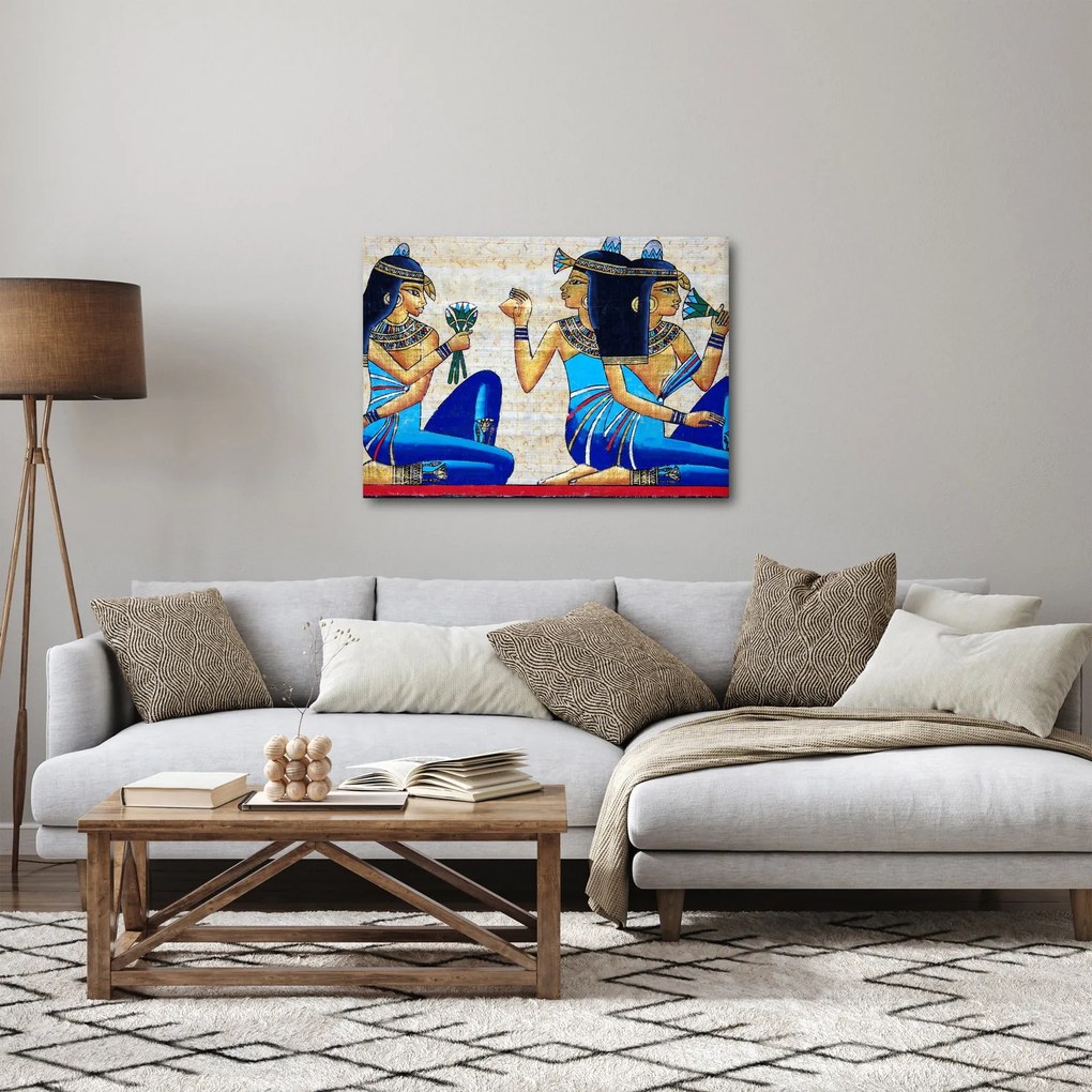 Kép - egyiptomi festmények (70x50 cm)