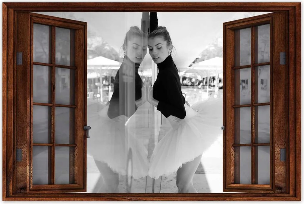 Poszterek 120x80 Balett balerina tánc