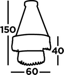 Függeszték Arany JEWEL SEARCHLIGHT 19210-2GO