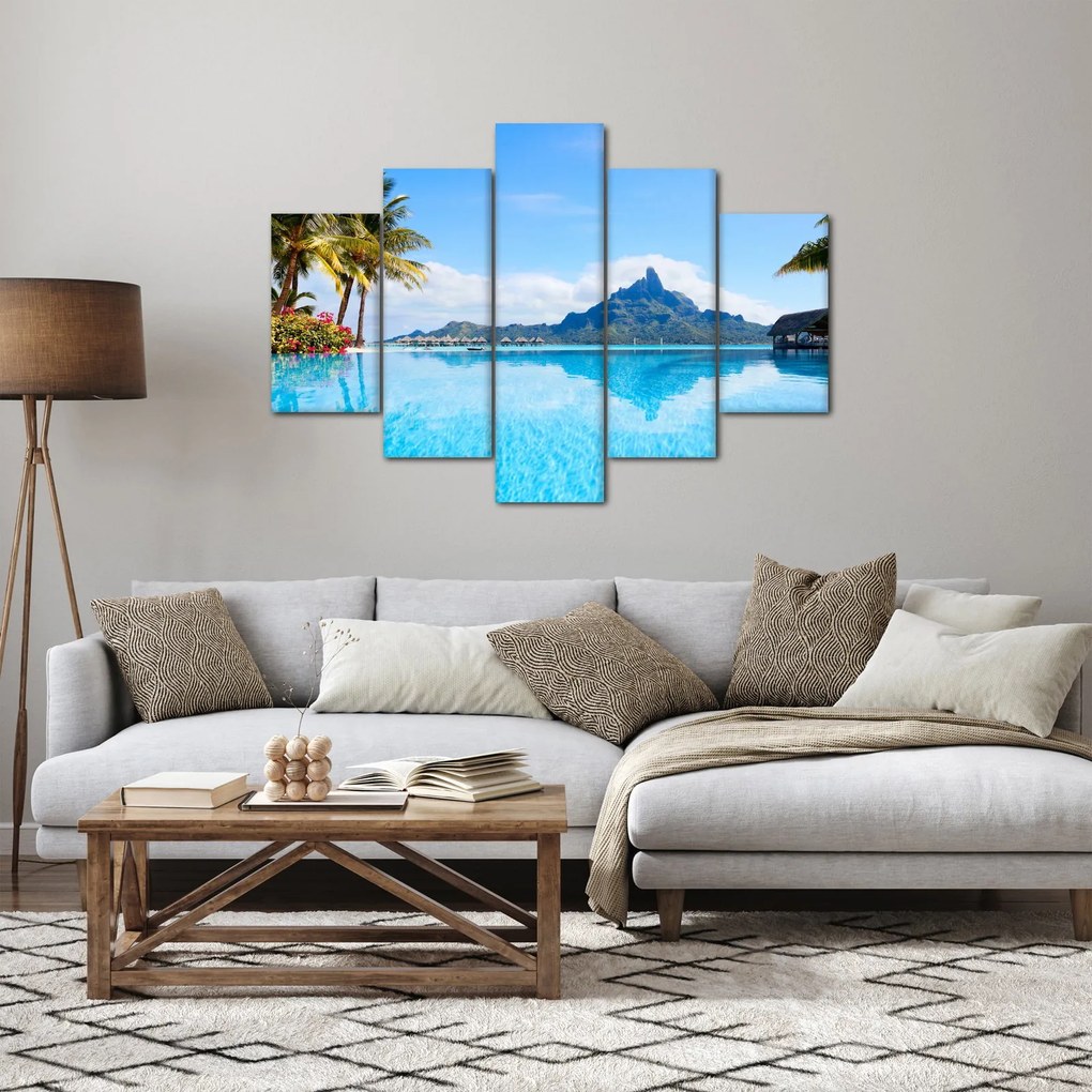 Kép - Pálmafák és strandok (150x105 cm)