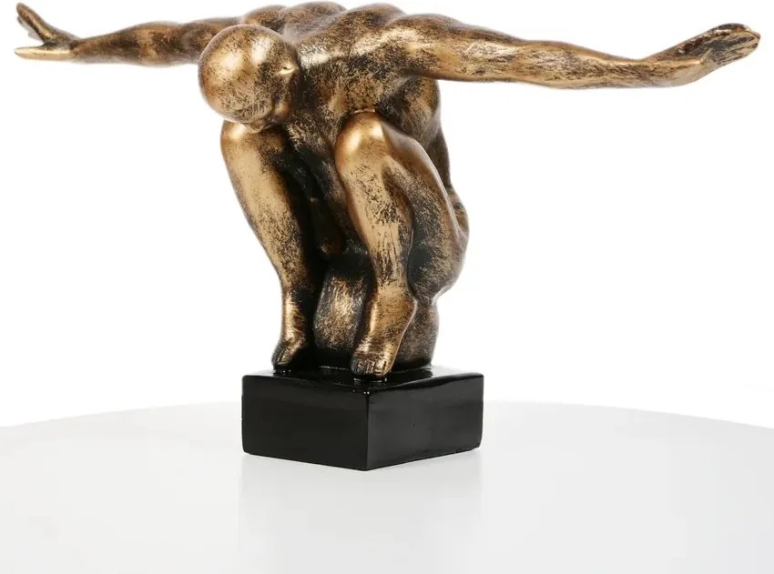 Modern Arany Dekorációs Figura Irodai Dekoráció Motivációs Ajándék