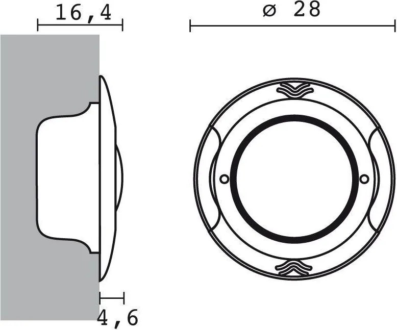 Novolux BELT 030A-L0427D-01 Medencelámpa 1x27W/LED RGB IP68