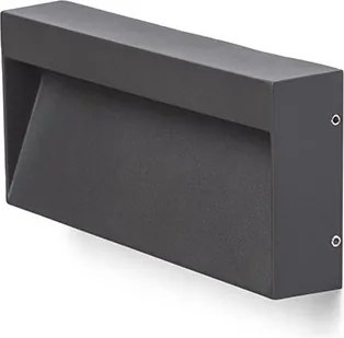 RENDL AQILA RC fali lámpa antracitszürke 230V LED 6W IP54 3000K