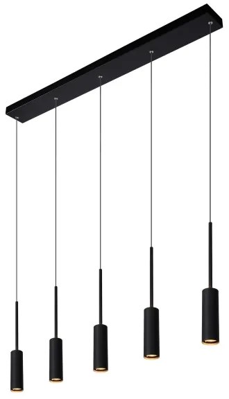 Lucide 24401/35/30 - LED Csillár zsinóron TUBULE 5xLED/7W/30V