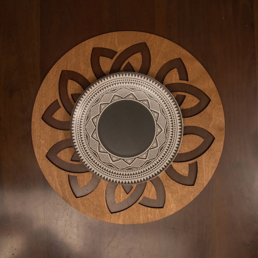 Lugh tálca, dió, 36×36 cm – TR790PYN1158