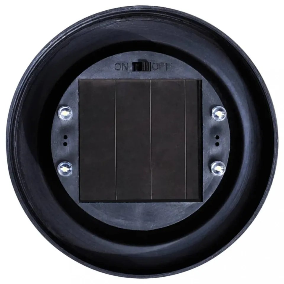 6 db kültéri gyalogjáró LED-lámpa cölöppel 20 cm