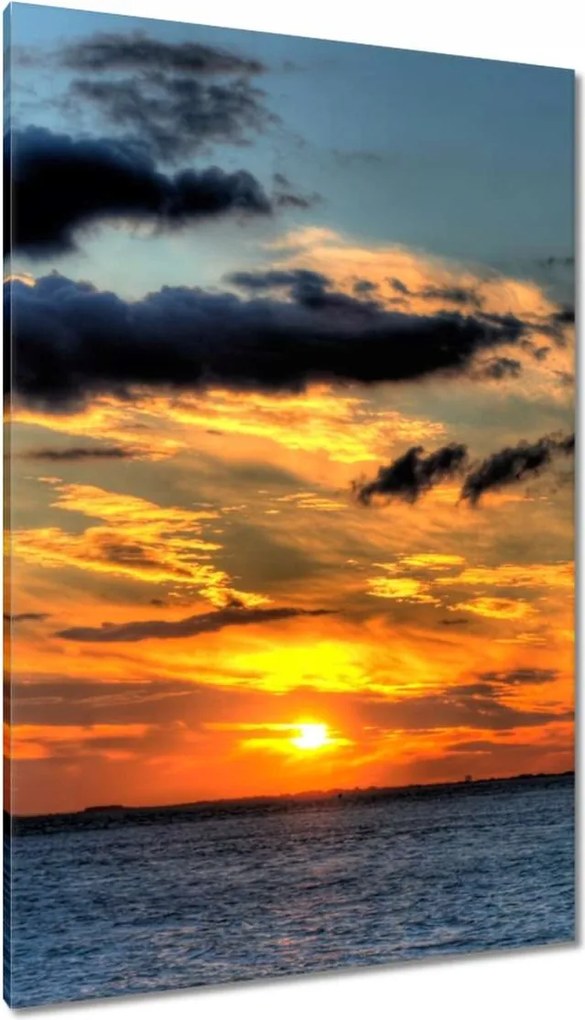 Vászonkép 80x120 Lenyugvó nap