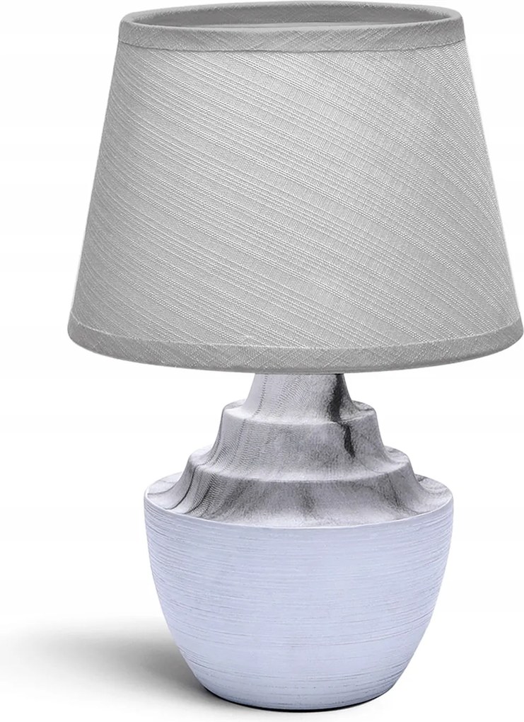 Asztali lámpa Aigostar Lámpa fehér, szürke 40 W