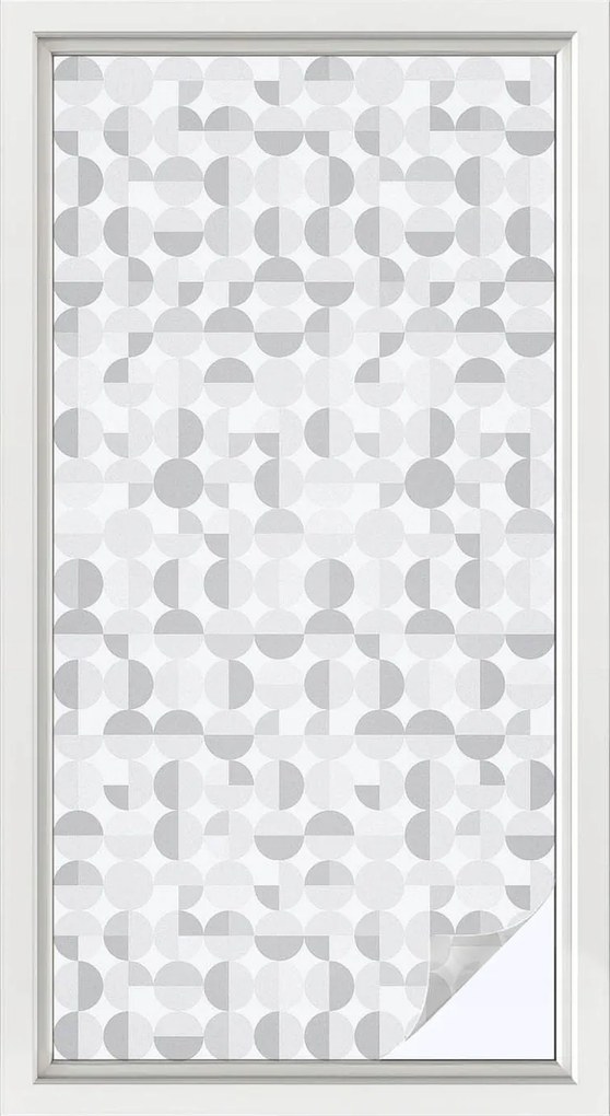 Ablakfólia öntapadós Adatvédelem Geometrikus minták 50x100