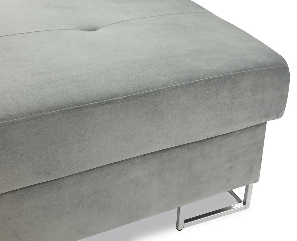 Zsámoly Alphard (öko-bőr Soft 017 (fehér) + Uttario Velvet 2971). 1060467