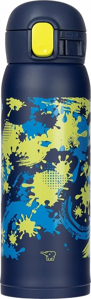 Zojirushi thermo bögre rozsdamentes acél SM-WM48AD 0,48l sötétkék-sárga
