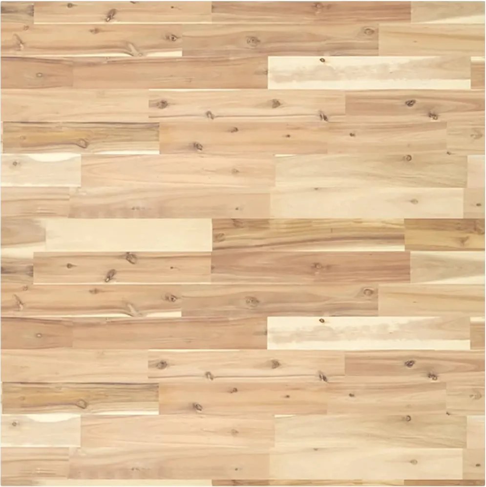 vidaXL négyzet alakú tömör akácfa asztallap 80 x 80 x 2 cm