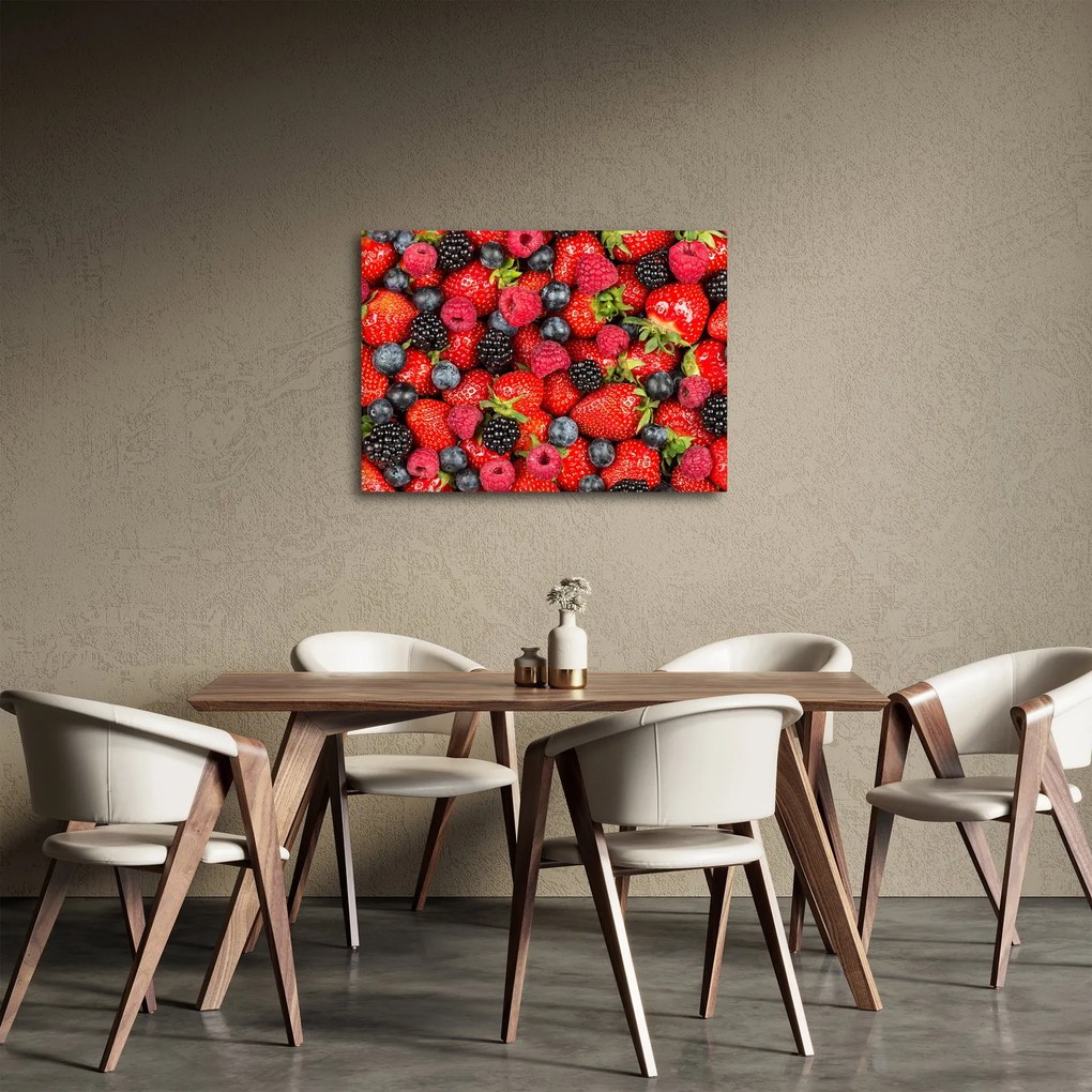 Kép - gyümölcs rakomány (70x50 cm)