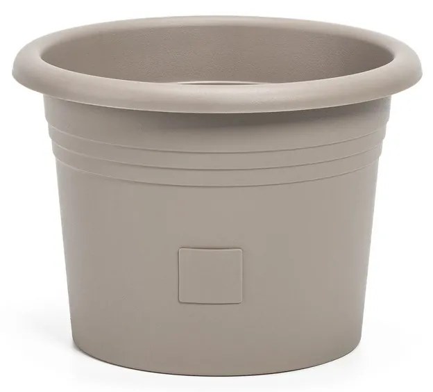 Plastia Öntözés nélküli virágcserép Narza átmérő30 cm, taupe, 30 cm átmérőjű