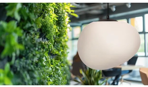 Csillár zsinóron STONES 1xE27/40W/230V átm. 30 cm