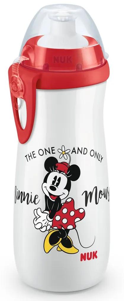 Gyermek sport itatópohár NUK Sports Cup Disney Mickey 450 ml red