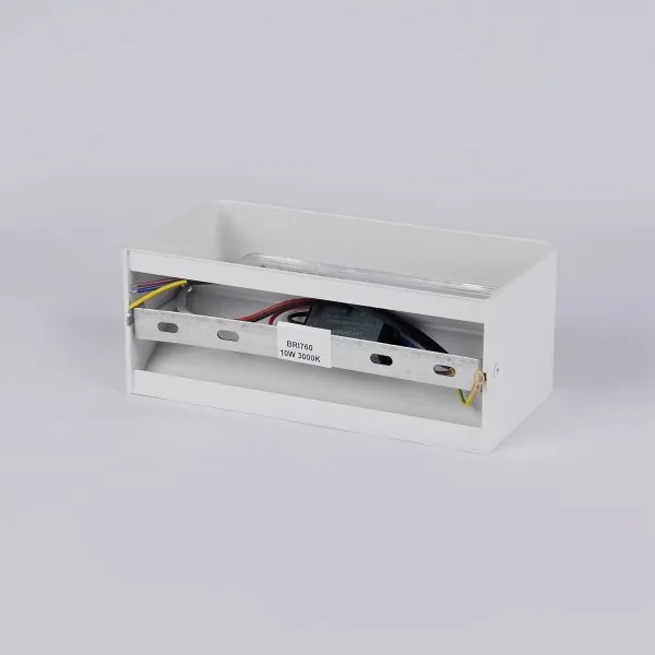 Brilagi - LED kültéri fali lámpatest DONNANI LED/7W/230V 20 cm fehér IP44