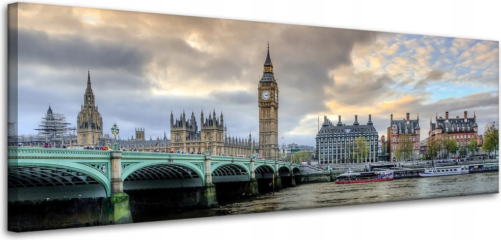 Vászonkép Építészet Big Ben London120X40