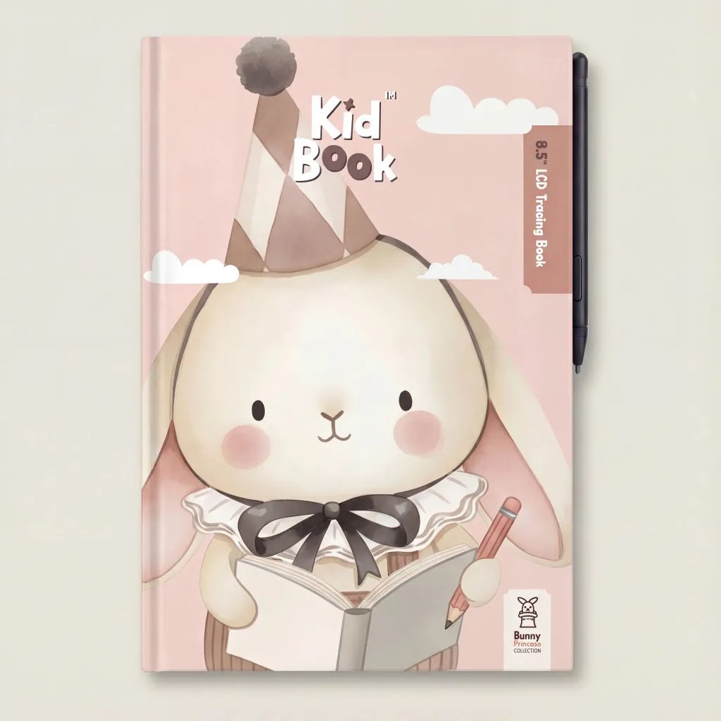 KidLupe KidBook grafikus rajztábla munkakártyákkal – Nyuszi