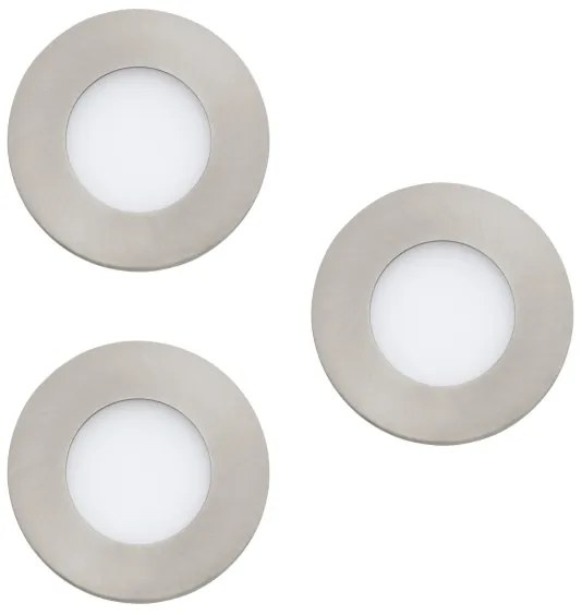 Eglo 900111 - 3× LED-del szerelt, fényerőszabályozható fürdőszobai világítótest FUEVA-Z 2,8W/230V IP44