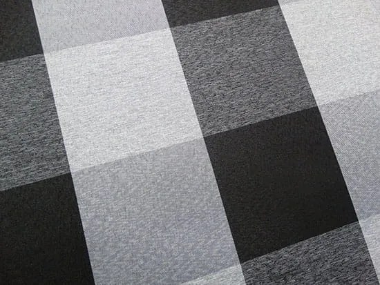 Mg Tk asztalterítő Monia Kockás 8x8 hamu/fekete 2,2mb kupon