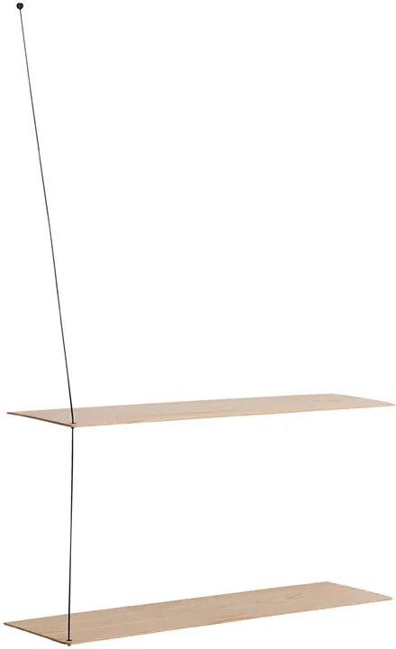 Polc "Stedge", 80 x 22 cm, 4 változat - Woud Variáns: világos tölgyfa