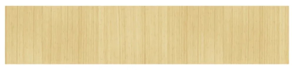 világos természetes bambusz térelválasztó 165 x 800 cm