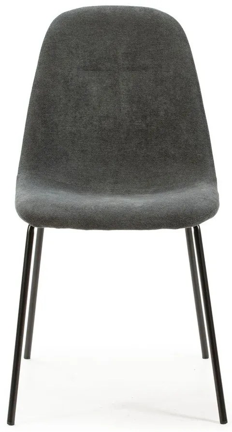 Sötétszürke étkezőszék szett 4 db-os Renne – Marckeric