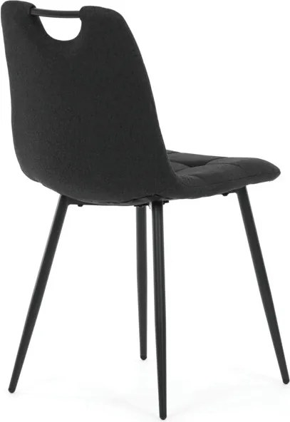 Fekete Szövet Étkezőszék DCL-V2017 BK2