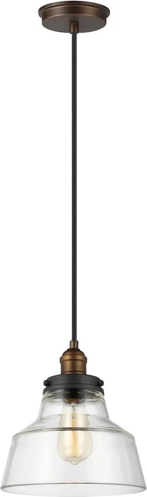 ELSTEAD FE-BASKIN-P-A-BR BASKIN Modern Függesztett Lámpa Antik Bronz E27 IP20