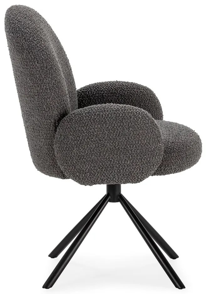 Sötétszürke fotel Dario – Marckeric