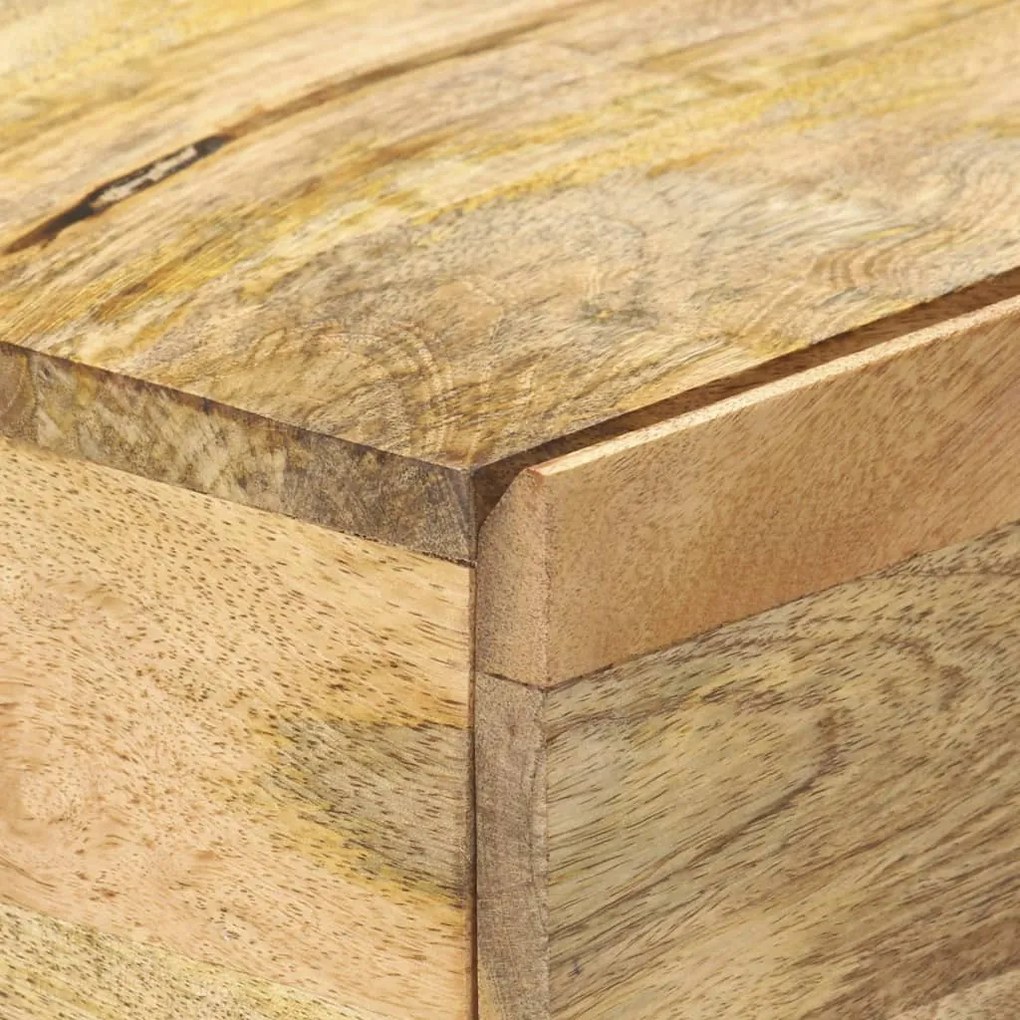 tömör mangófa tálalóasztal 100 x 35 x 76 cm