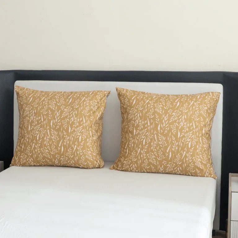 Mikroflanel párnahuzat KOSTAR 40x50 cm, sárga