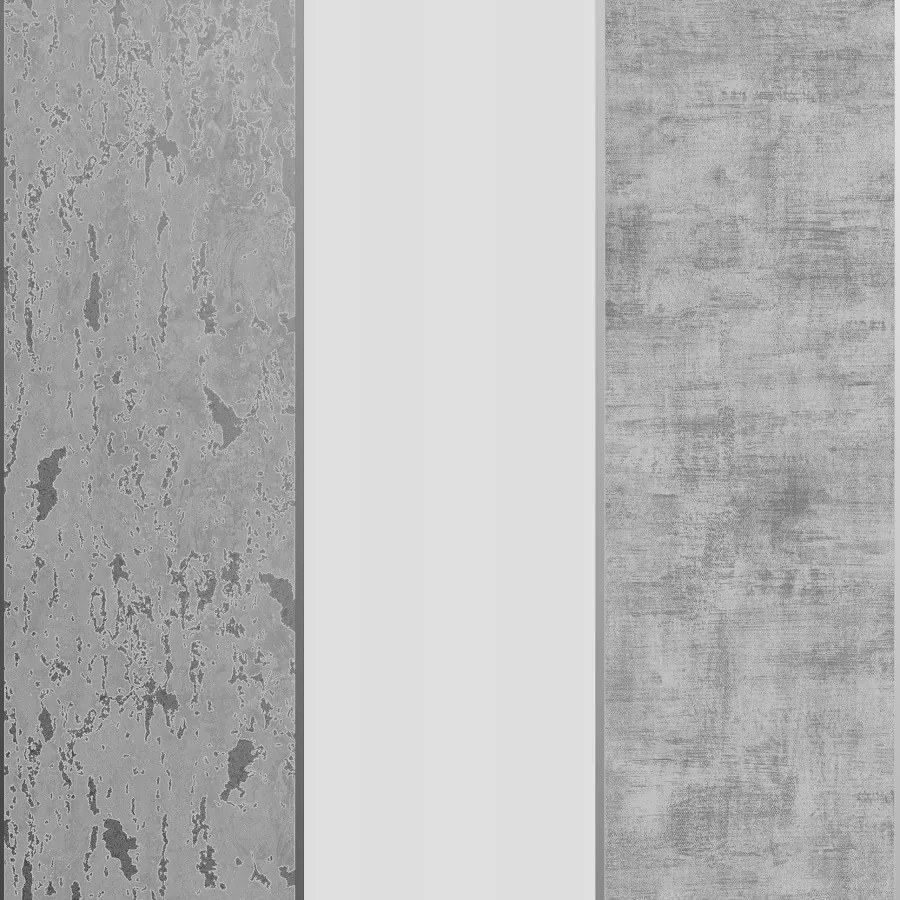 Vinil Tapéta Szürke Csíkos, Ezüst Kopásokkal