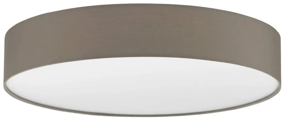 Barna LED mennyezeti lámpa textil búrával ROMAO 3 – EGLO