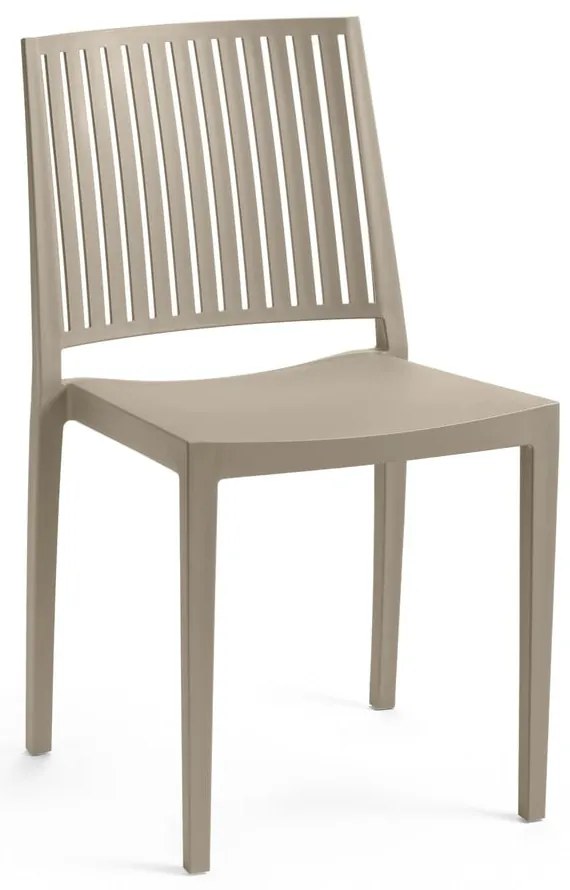 Bézs műanyag kerti szék Bars - Rojaplast